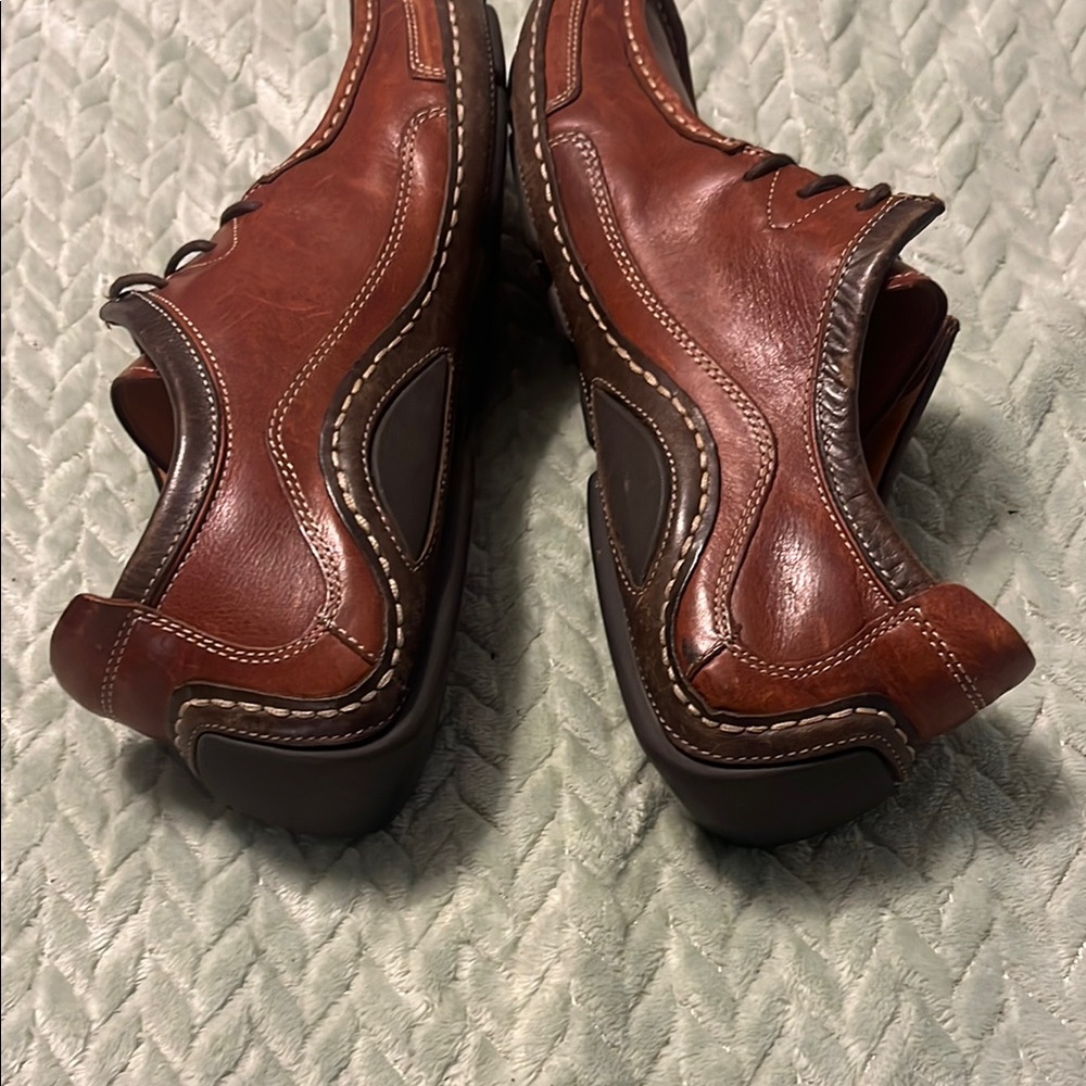 Cole Haan / Nike Brown Leather Loafers with Moccasin Stitching